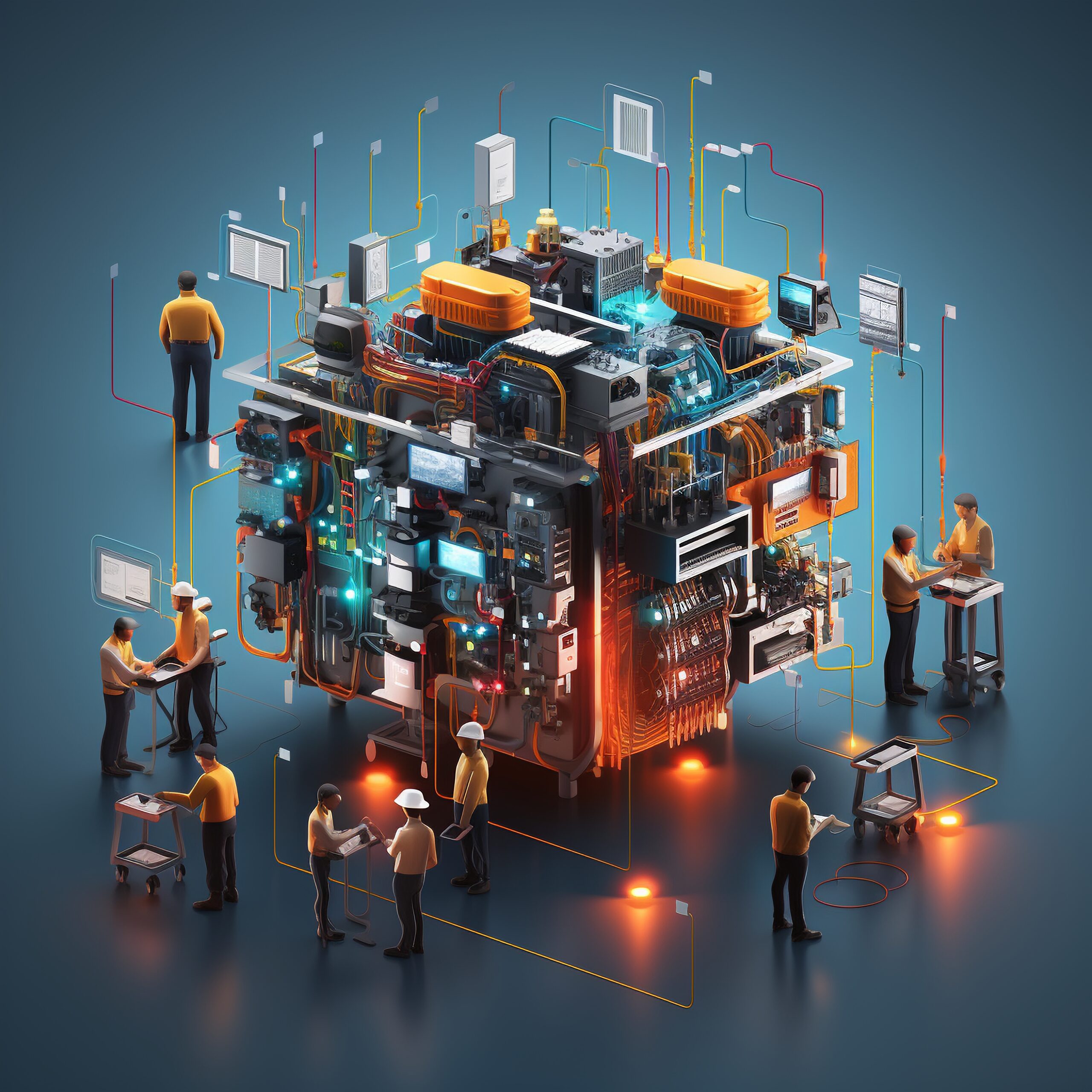 scena-z-kreskowki-3d-przedstawiajaca-roznorodne-osoby-wykonujace-wiele-zadan-jednoczesnie